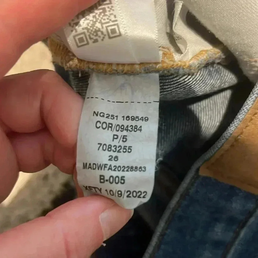 Madewell perfect vintage straight Jean - Picture 6 of 7